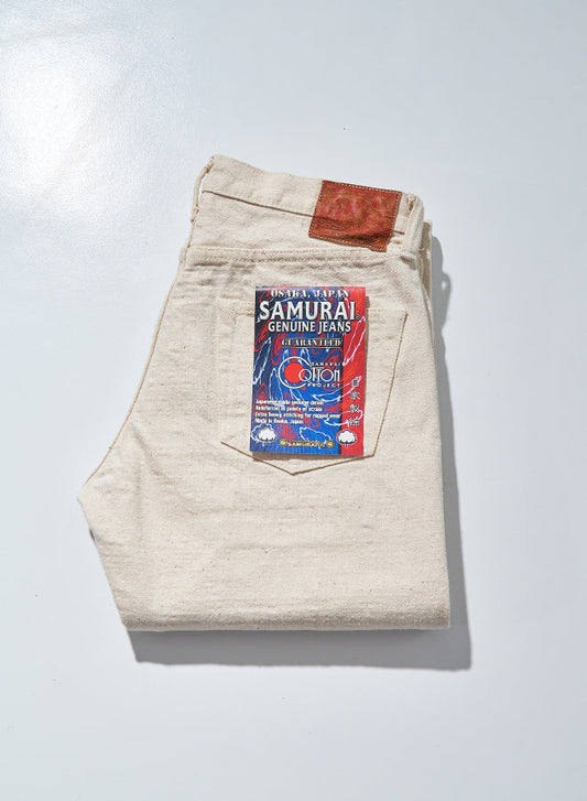 Samurai Jeans - S510SC-KI Samurai Cotton Kinari Regular Straight 18oz Natural
