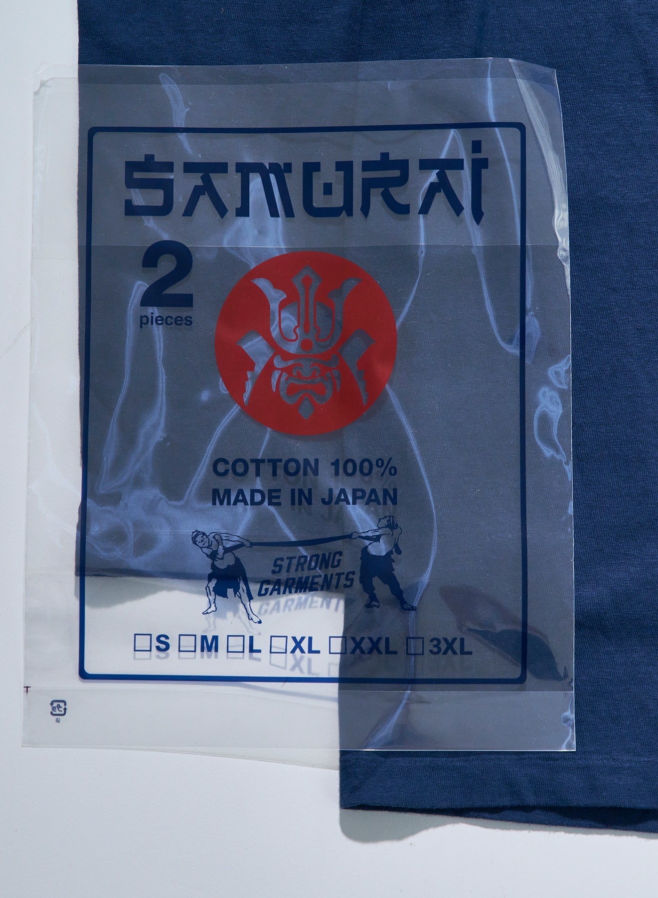 Samurai Jeans - SJ2PST Two Pack Tee Navy
