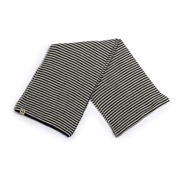 Heimat - Scarf Striped Navy/Seashell