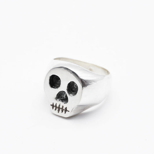 OGL - OBBI GOOD LUCK SKULL SILVER RING