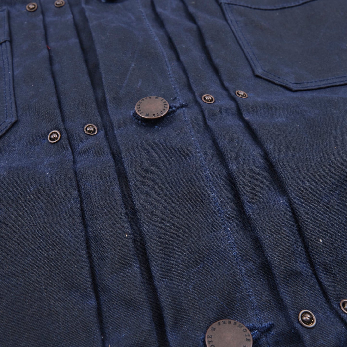 Freenote - Jacket - Rider RJ-1 Waxed Navy