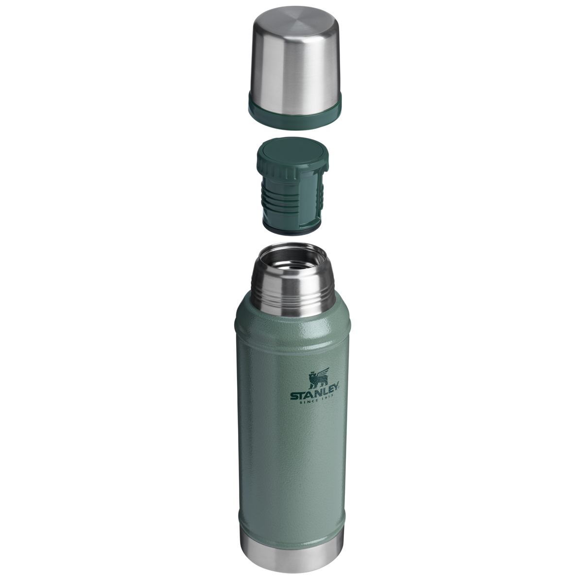 Stanley - Classic Bottle Hammertone Green 940ml