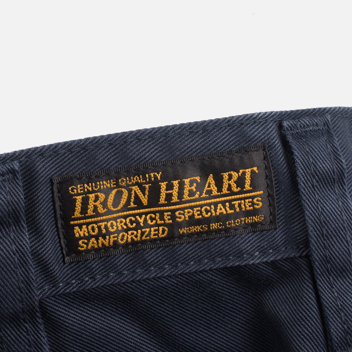 Iron Heart - 721 9oz Selvedge Cotton Slim Tapered Chinos - Navy