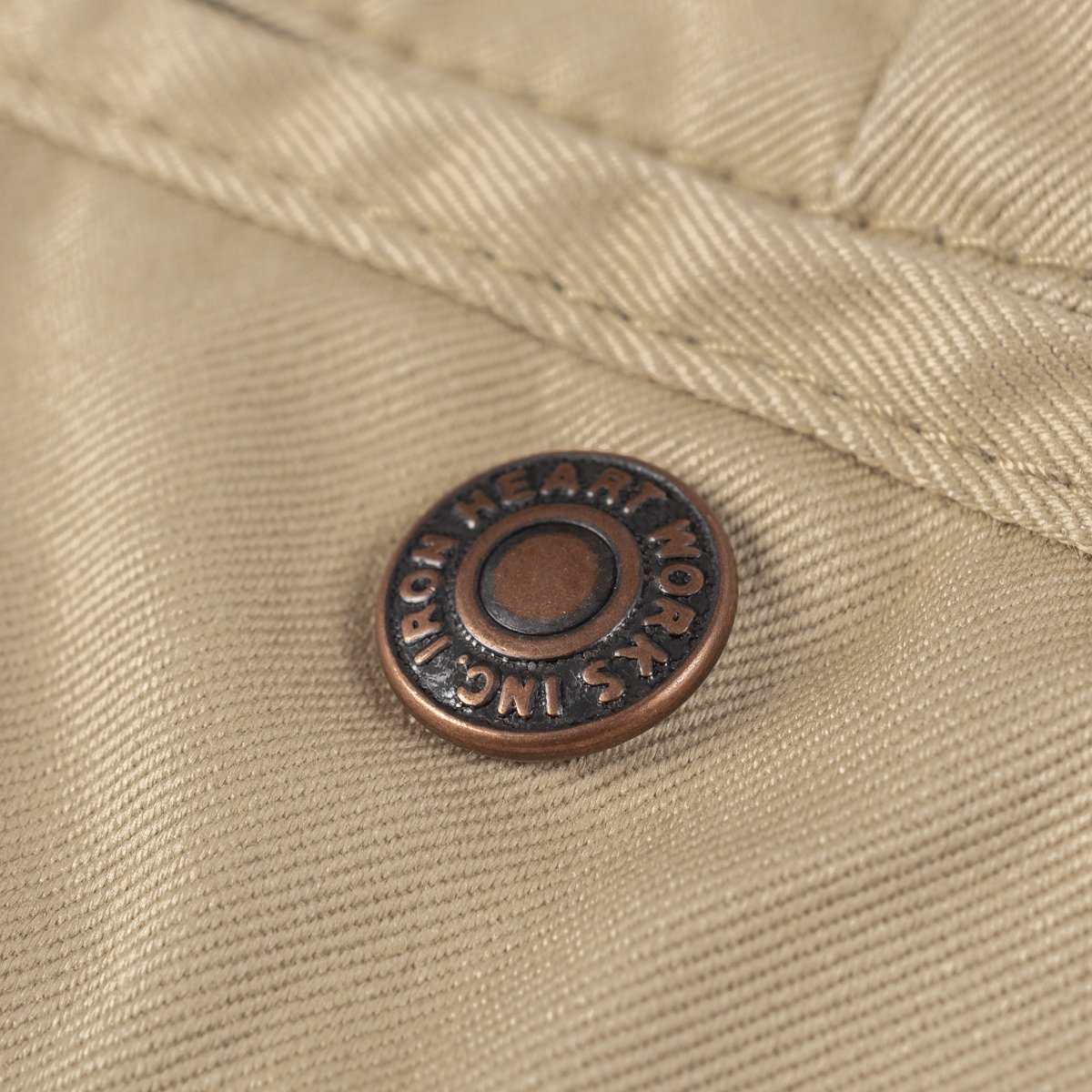 Iron Heart - IH-725 Kha West Point Shorts