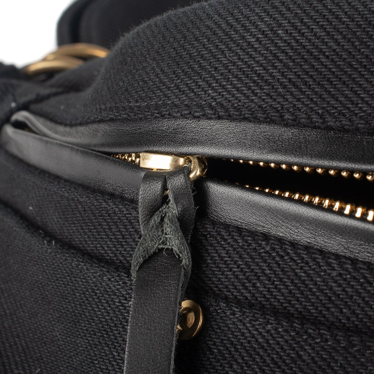 Iron Heart - Ihe-37 Denim Waist Bag Black