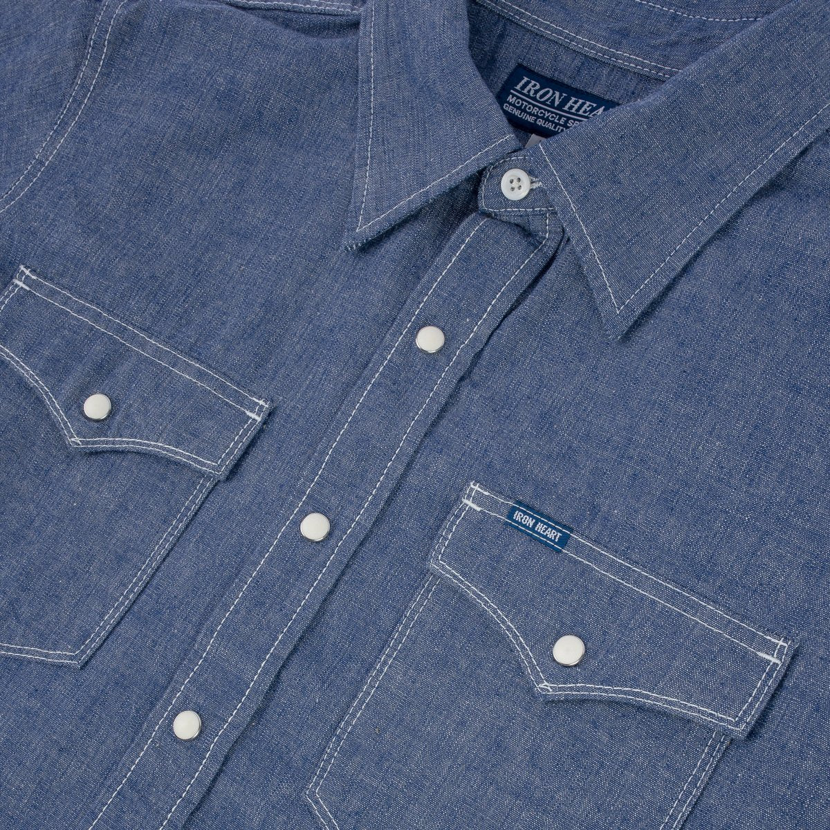 Iron Heart - IHSH-13 Western Chambray 10oz