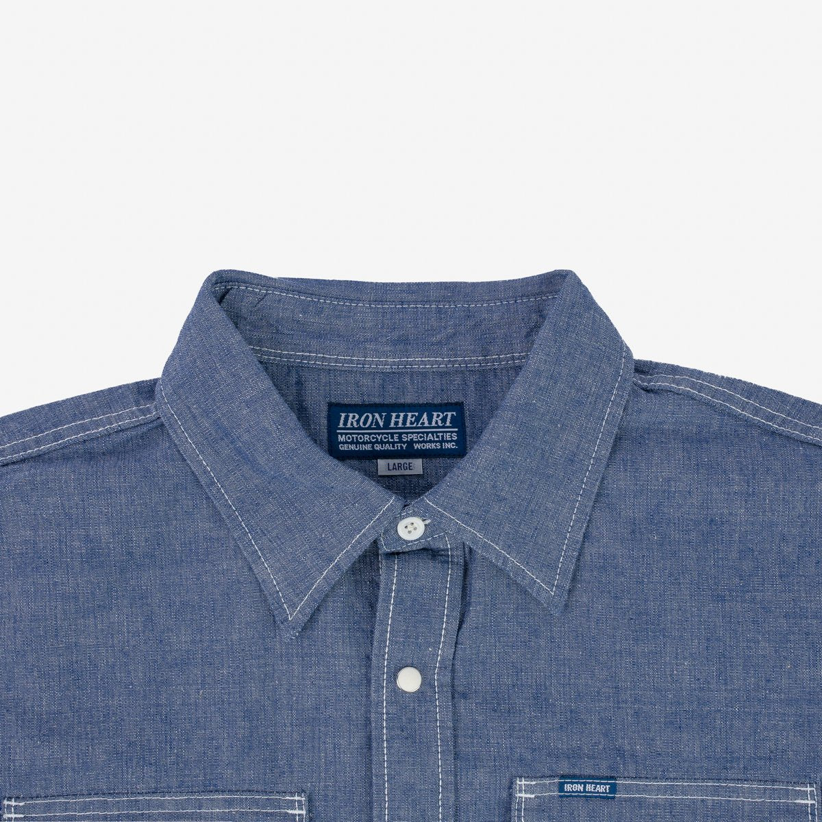 Iron Heart - IHSH-13 Western Chambray 10oz