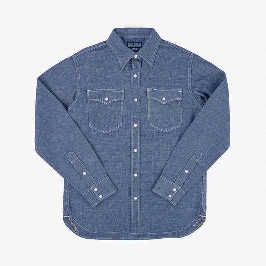 Iron Heart - IHSH-13 Western Chambray 10oz