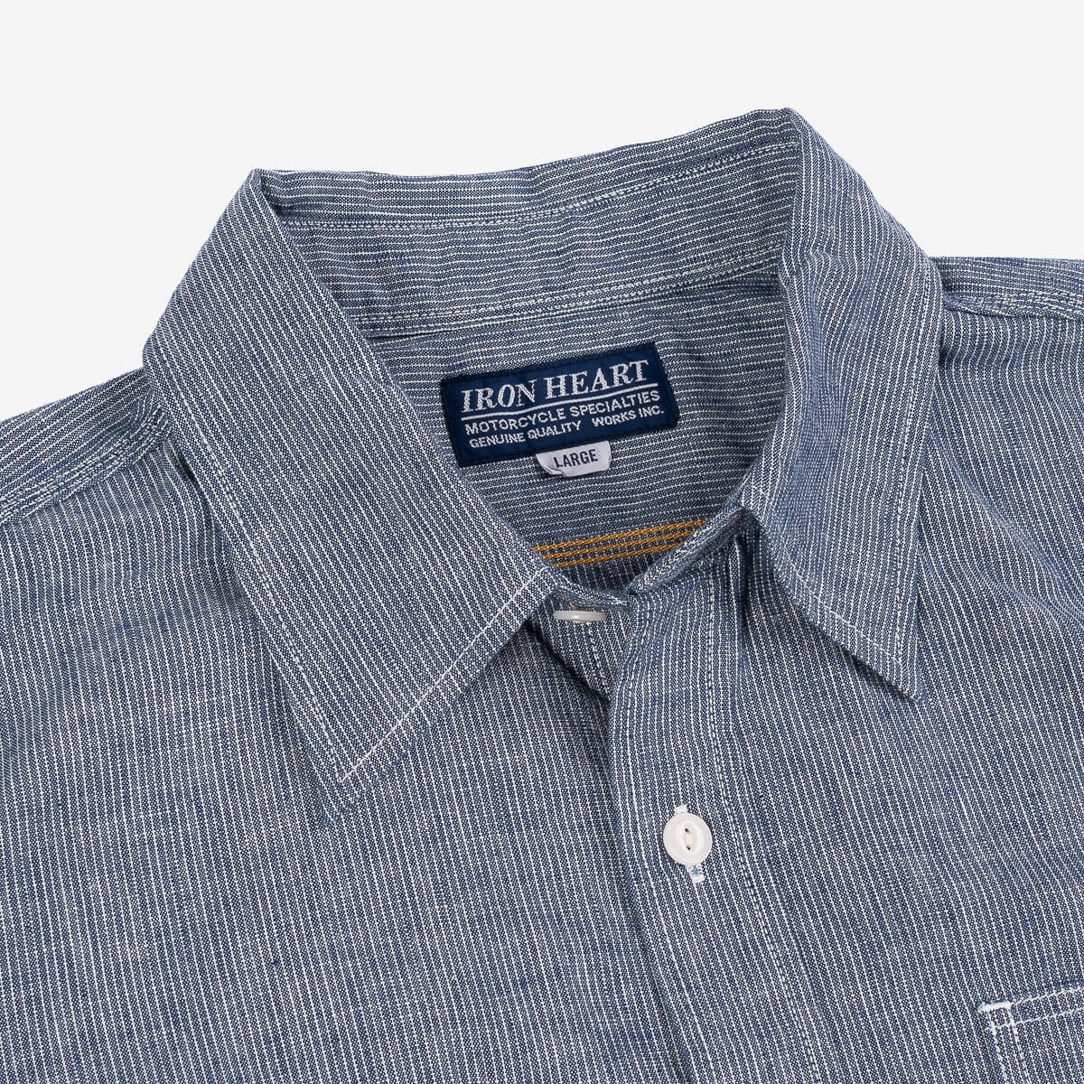 Iron Heart - IHSH-285-PIN Chambray 5,5oz