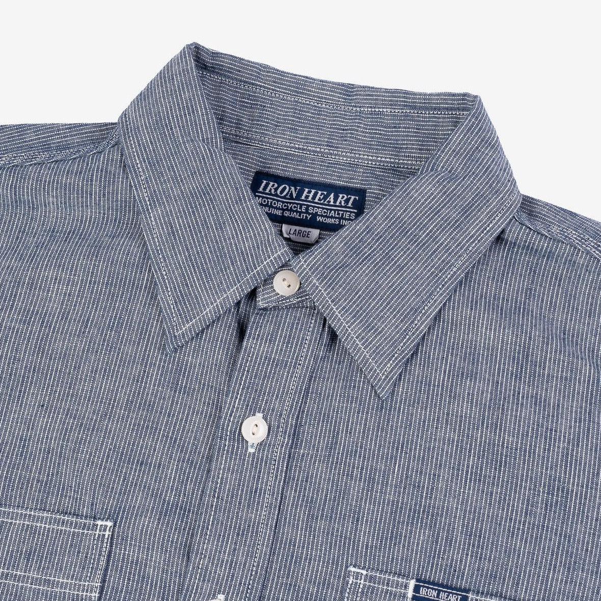 Iron Heart - IHSH-285-PIN Chambray 5,5oz