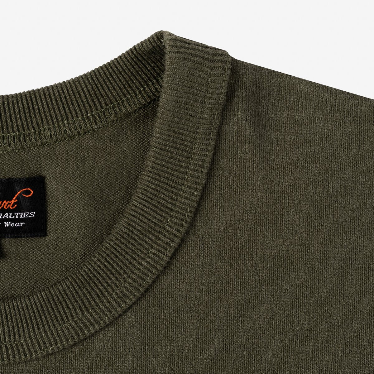 Iron Heart - IHT-1600-Olive 11oz Crew Neck Tee