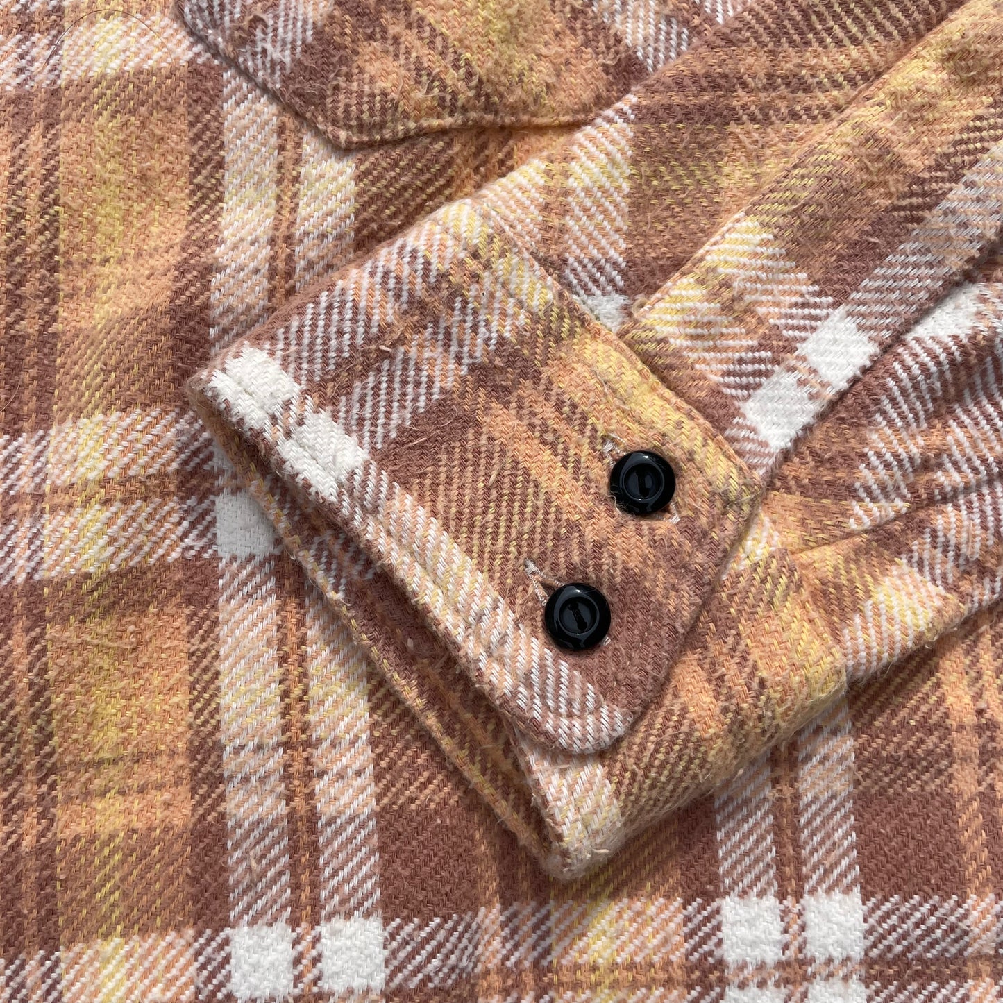 Indigofera - Bryson Flannel Shirt Sunfaded Ochre