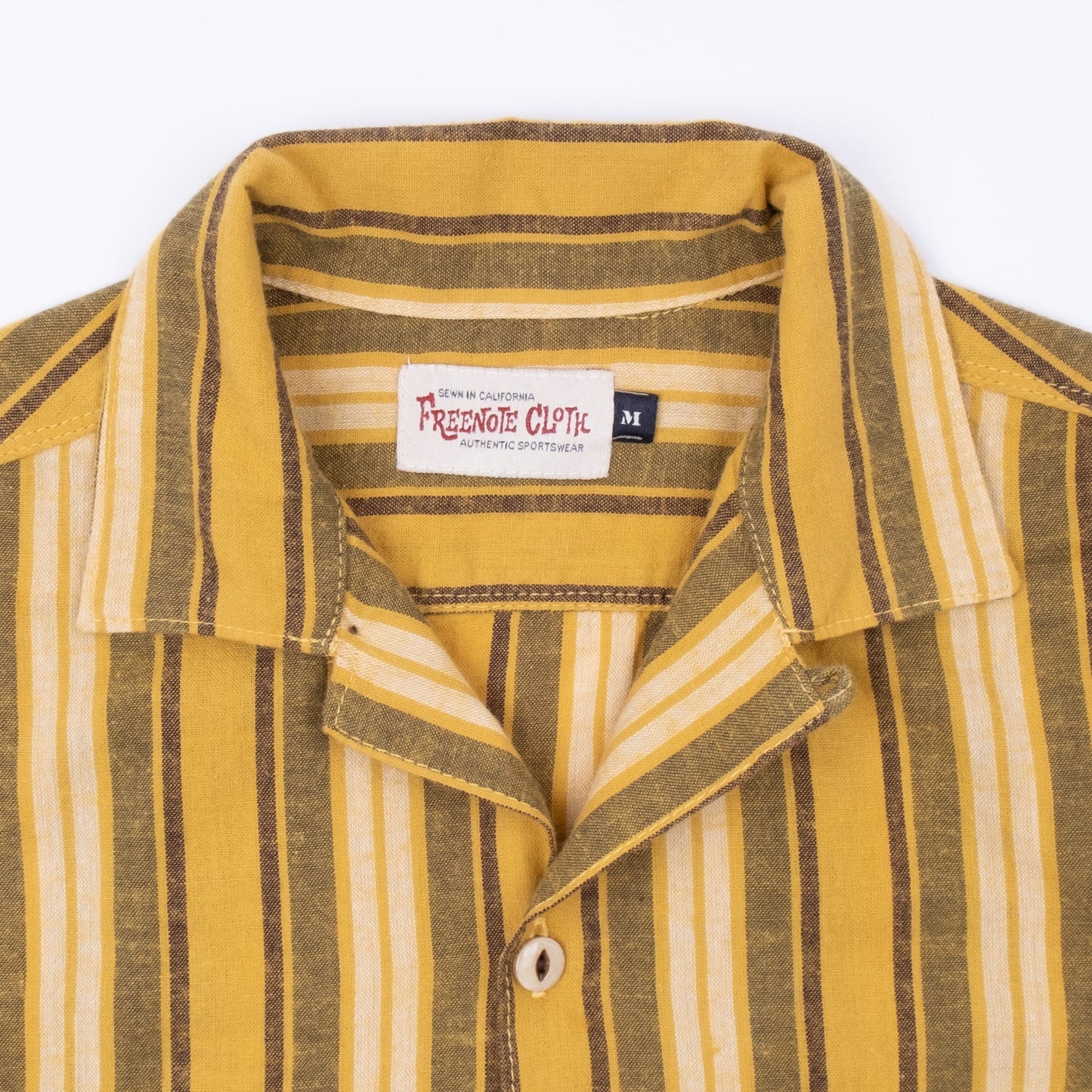 Freenote - Hawaiian Shirt Gold Stripe