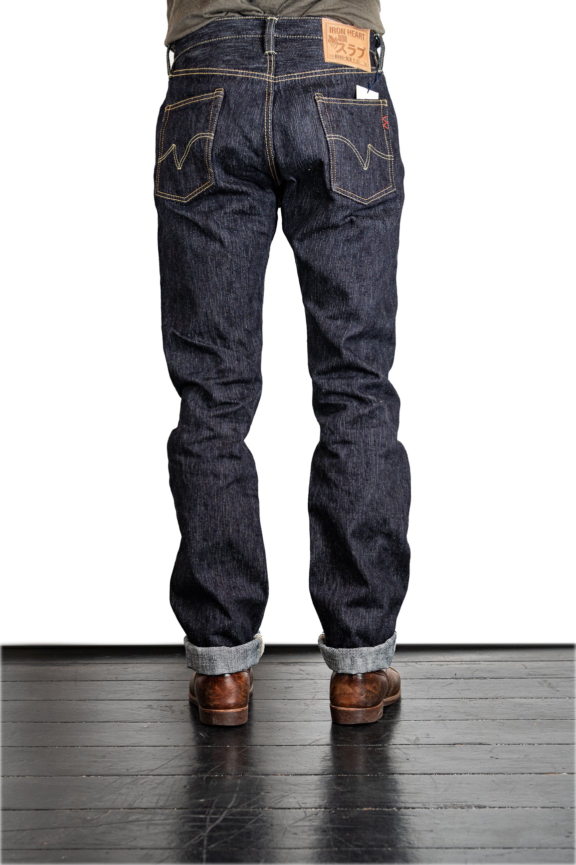 Iron Heart - 888S - SLB Indigo 16oz Slubby