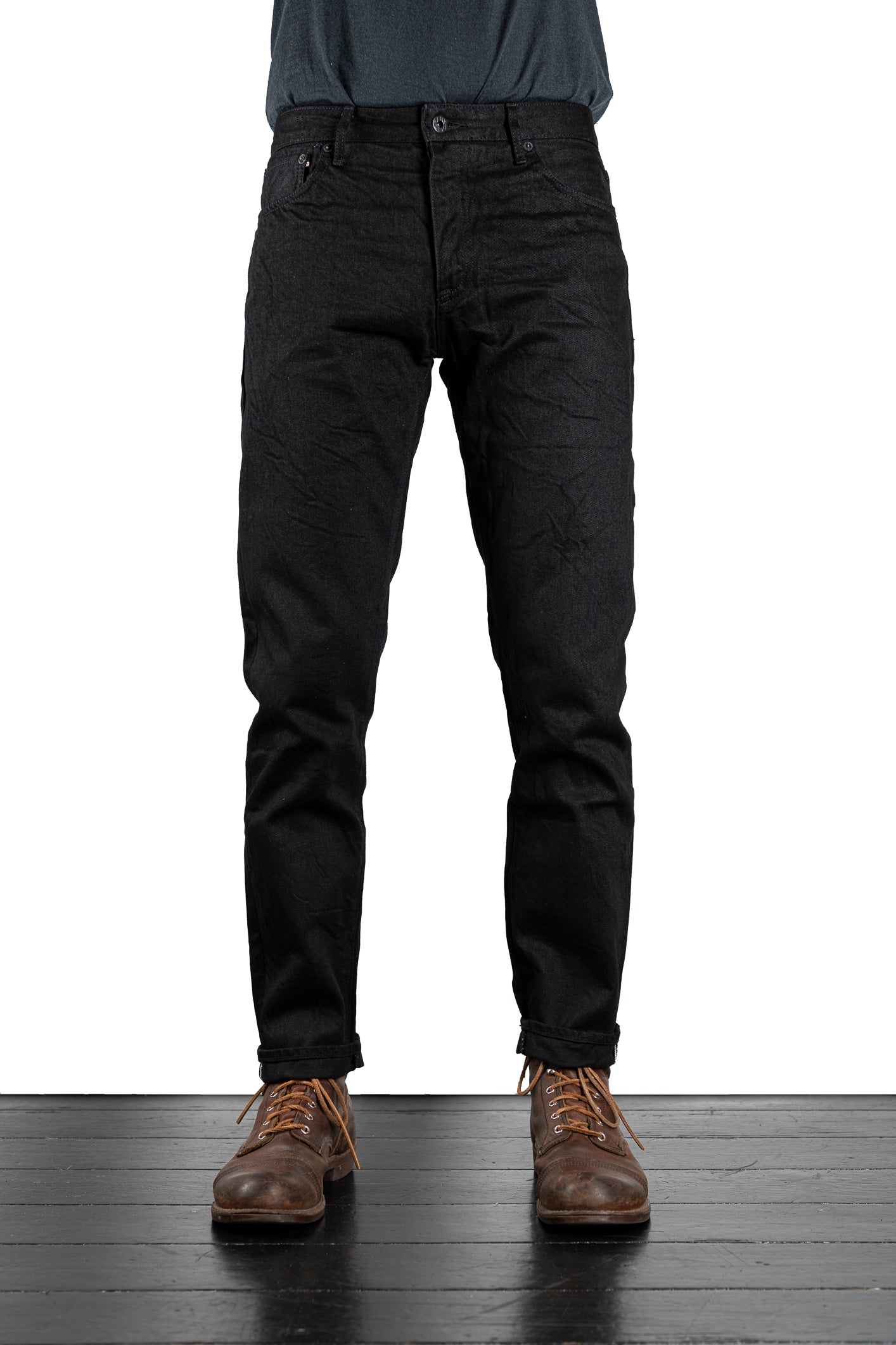 Japan Blue - Straight J314 14 oz Black Jean