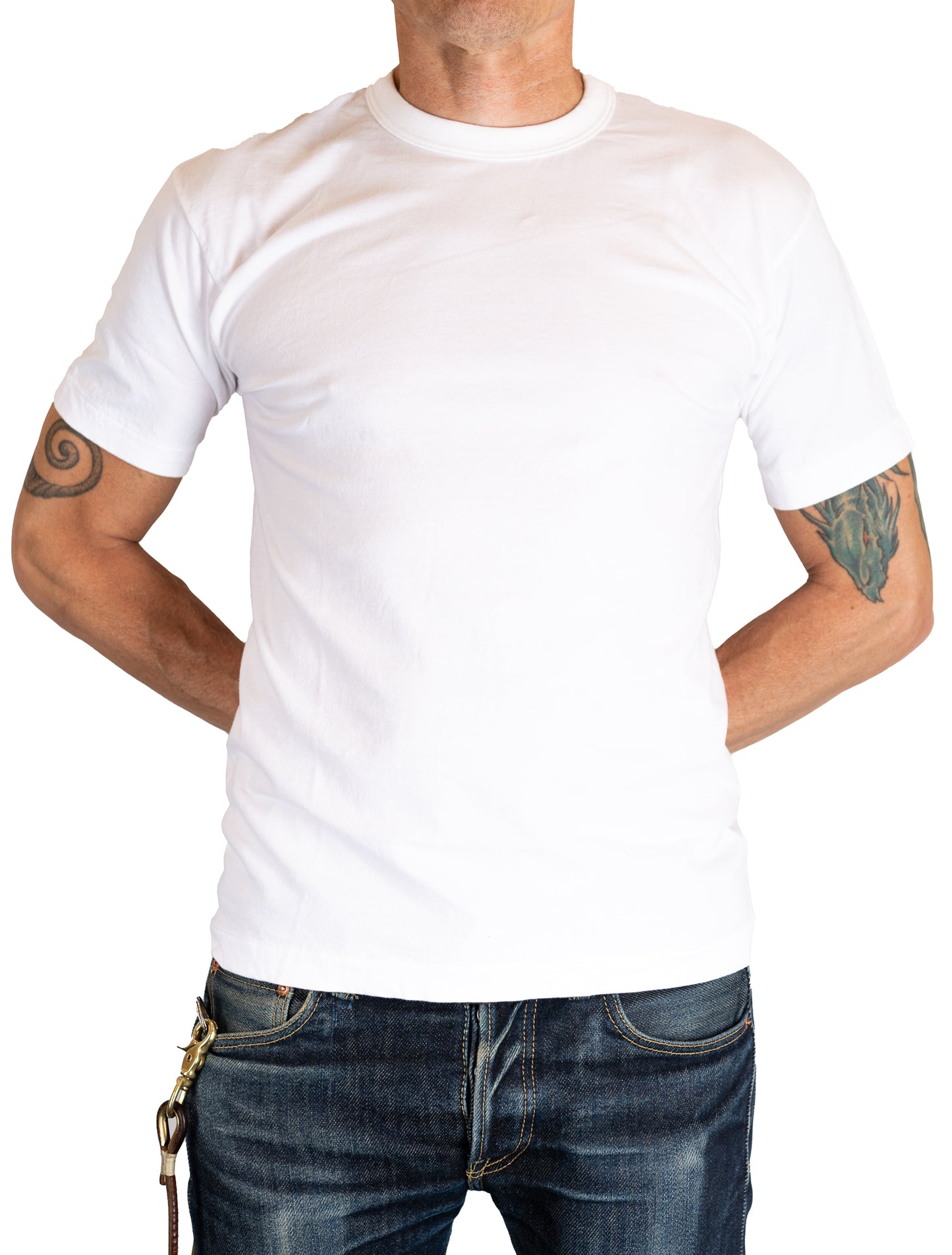 Utilitees - Tee - Crew Neck Loopwheel (WHITE)