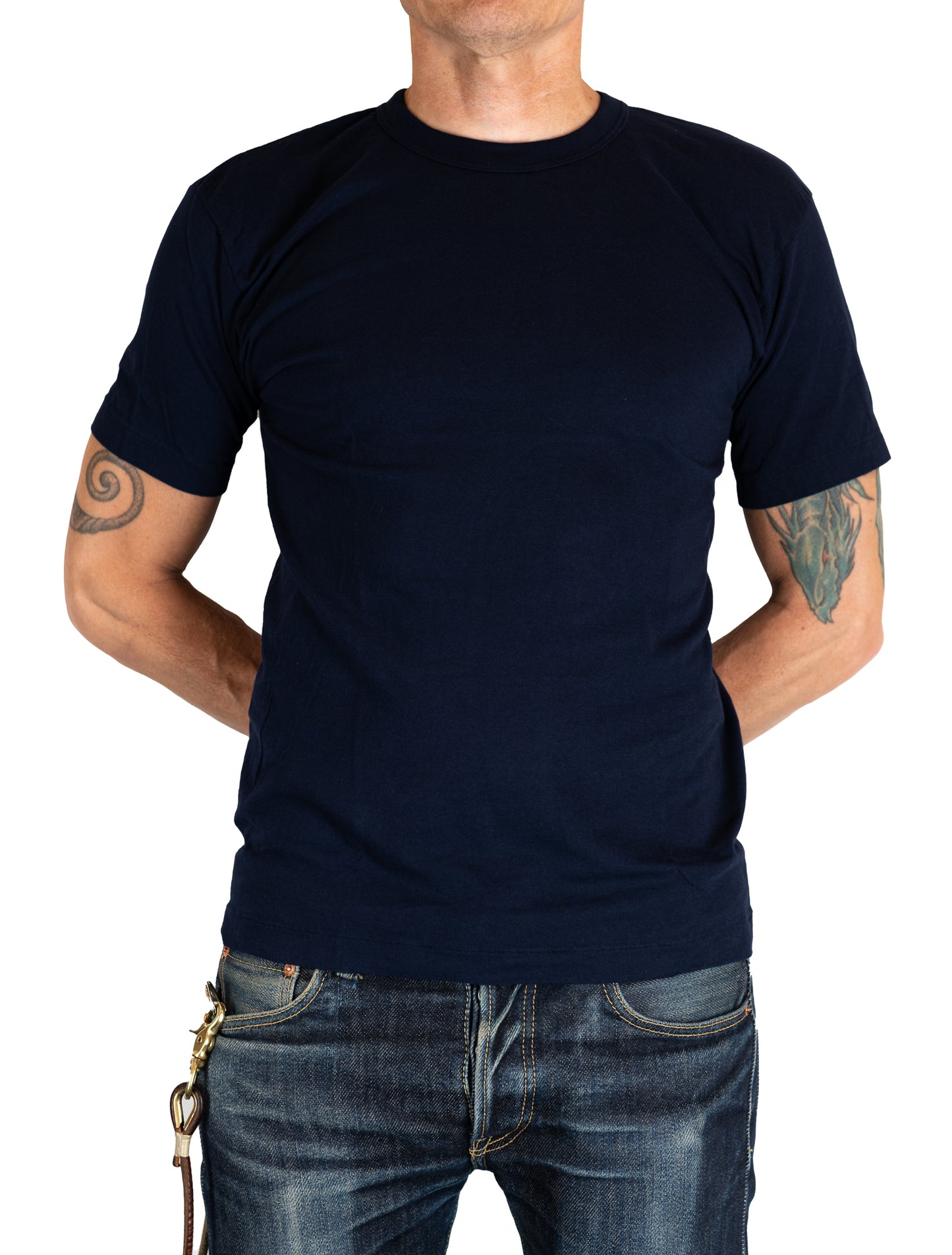 Utilitees - Tee - Crew Neck Loopwheel (NAVY)