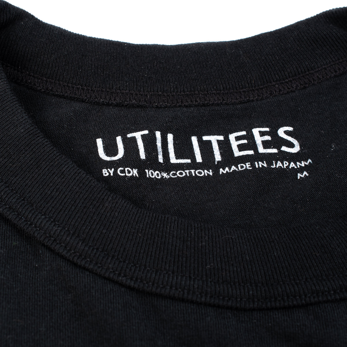 Utilitees - Tee - Crew Neck Loopwheel (Black)