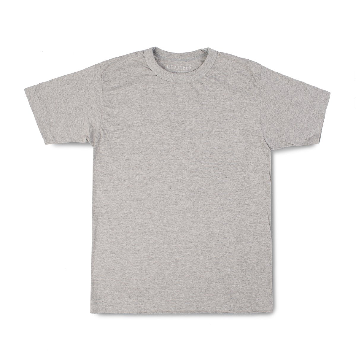 Utilitees - Tee - Crew Neck Loopwheel (Grey Mel)