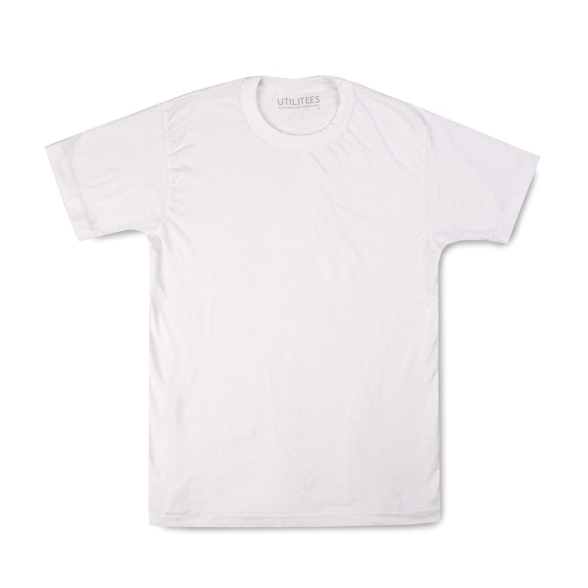 Utilitees - Tee - Crew Neck Loopwheel (WHITE)
