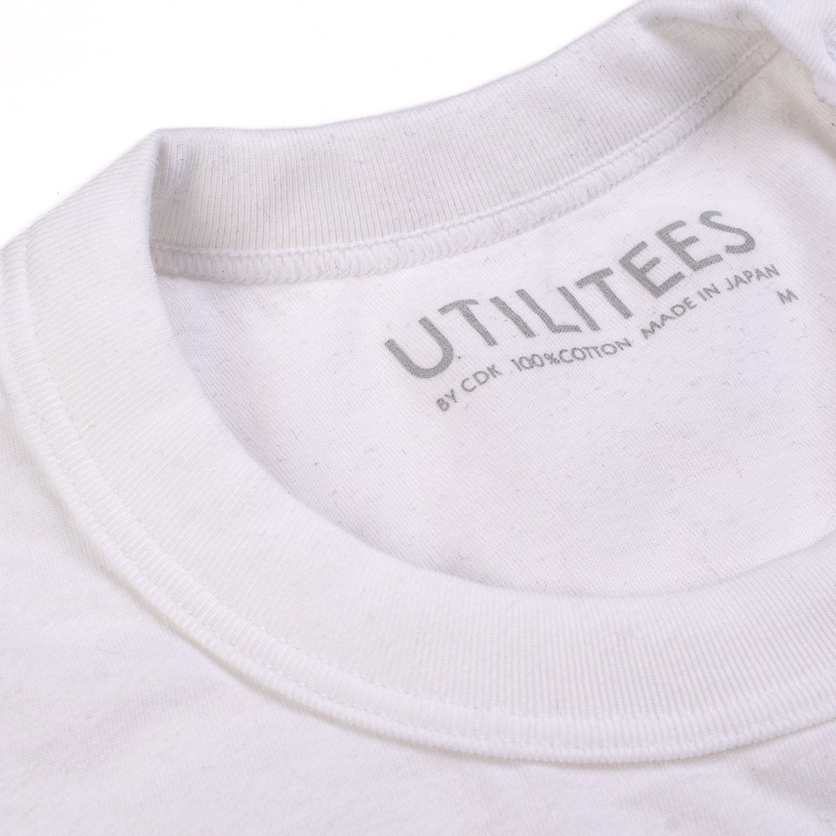 Utilitees - Tee - Crew Neck Loopwheel (WHITE)