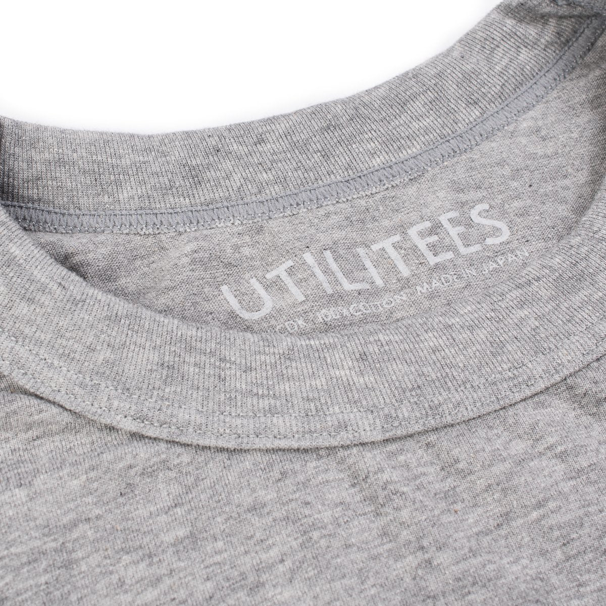 Utilitees - Tee - Crew Neck Loopwheel (Grey Mel)