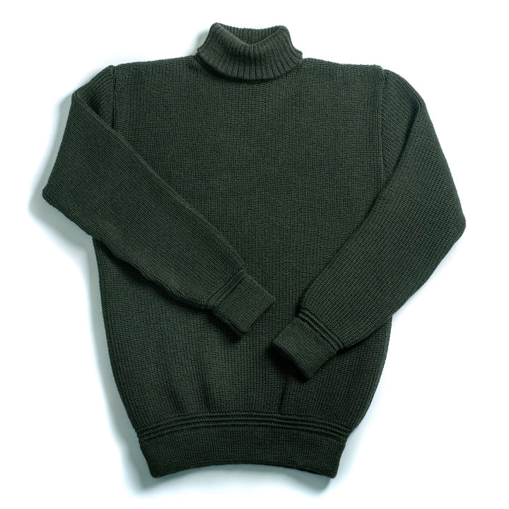 Heimat - Roll Neck Military Green