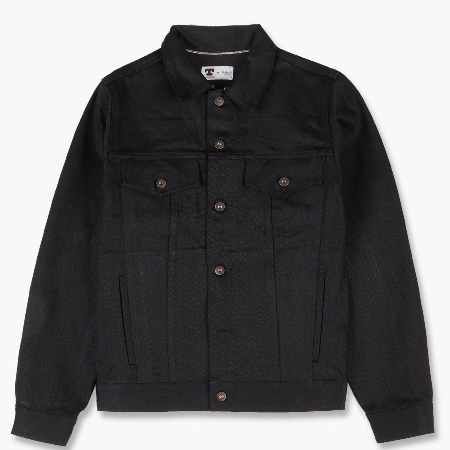 Tellason - Jacket, 13.oz Japanese Selvage Denim (Black)