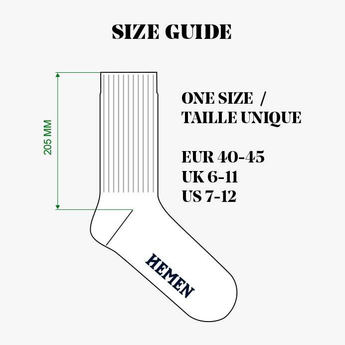 Hemen - Socks Cotton Olive