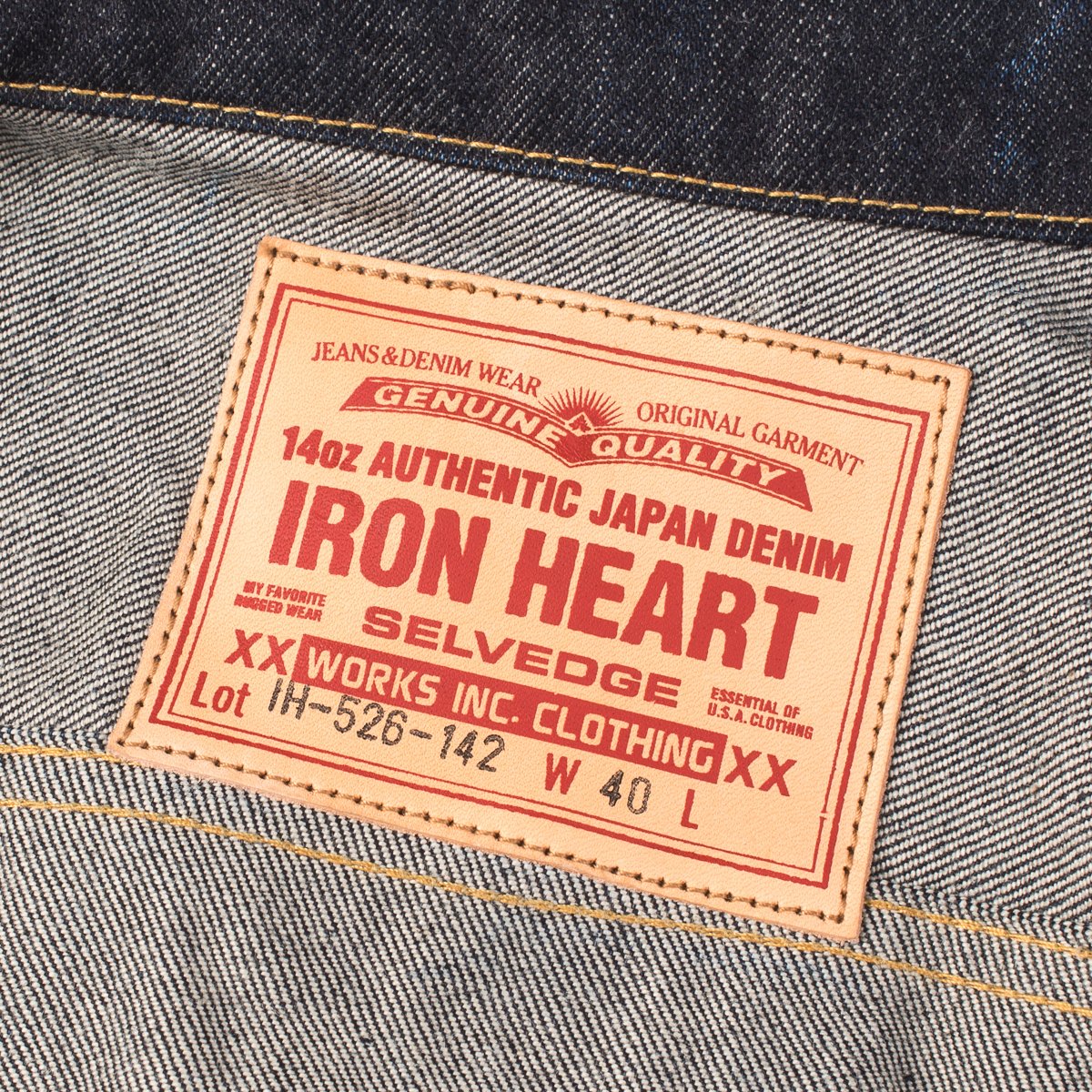 Iron Heart - IH-526-142 Type III 14oz