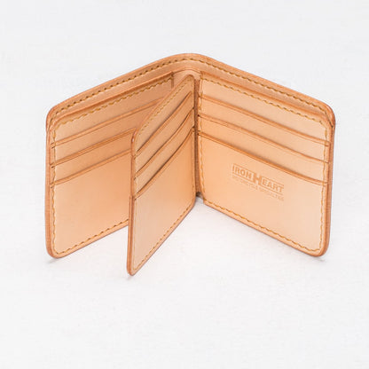 Iron Heart - Wallet- IHG-035 Calf Folding Wallet - Tan
