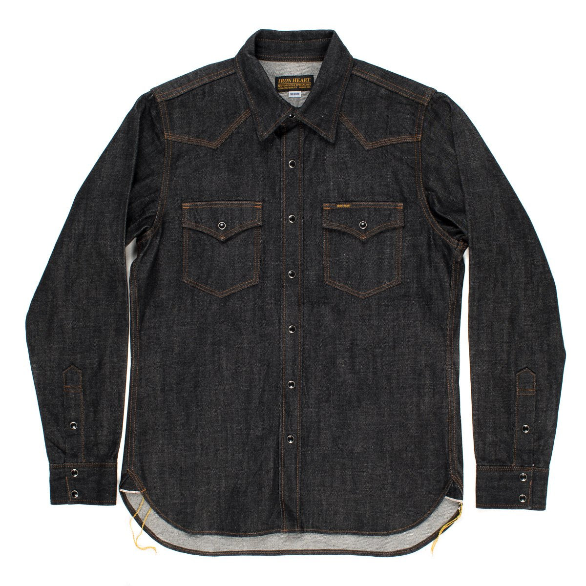 Iron Heart - IHSH-33 Black 12oz denim