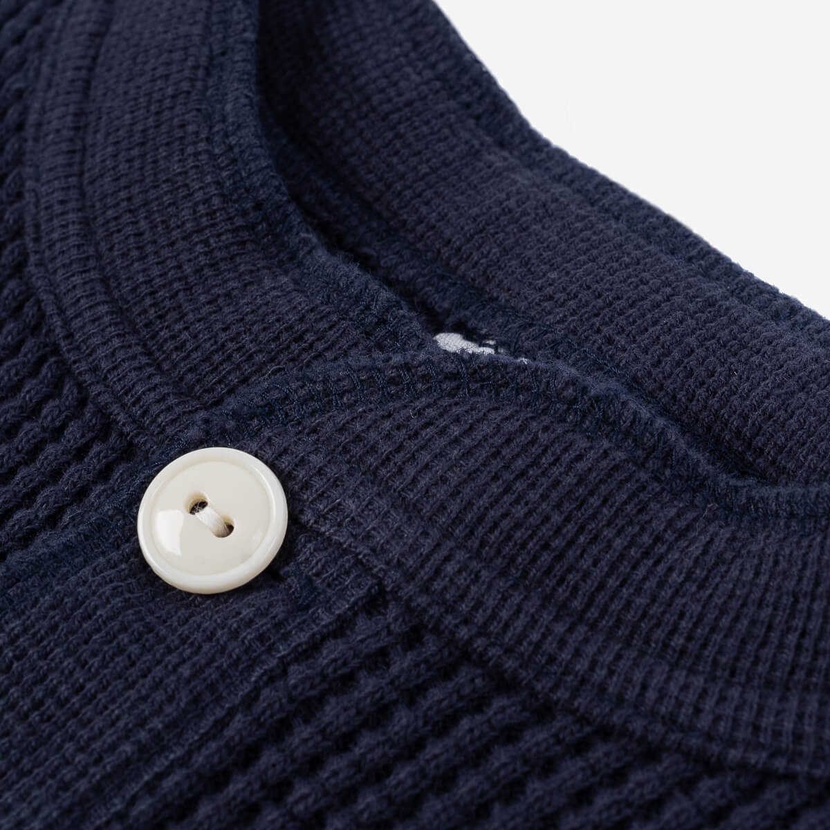 Iron Heart - IHTL-1213 Navy Waffle Thermal Henley