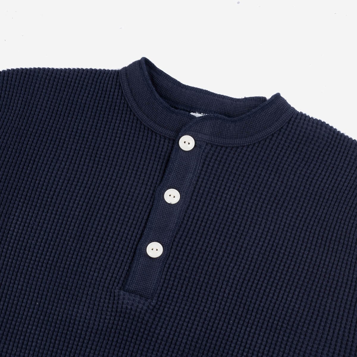 Iron Heart - IHTL-1213 Navy Waffle Thermal Henley