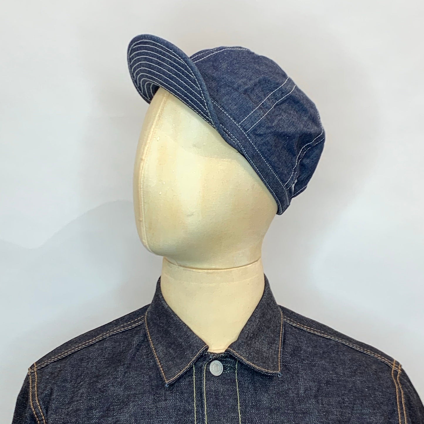 Momotaro - Caps - Denim Mechanics Cap
