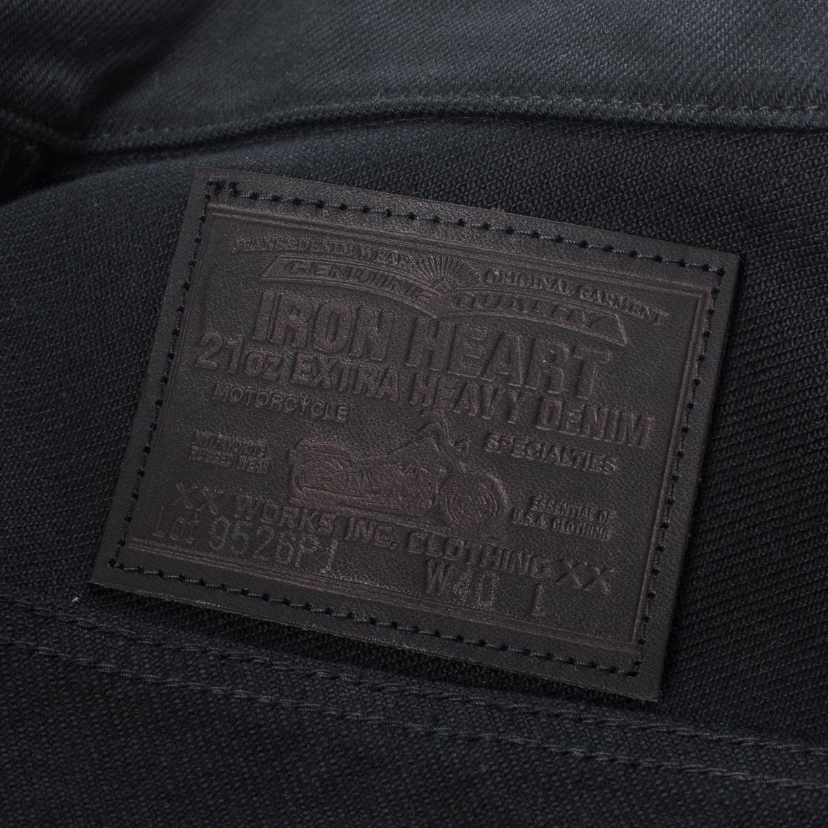 Iron Heart - IH-9526PJ Black Type III 21oz