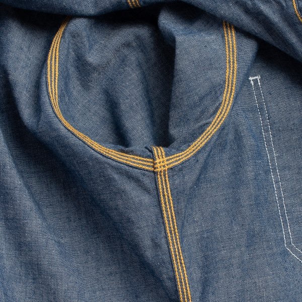 Iron Heart - IHSH-285-ind Chambray 5,5oz