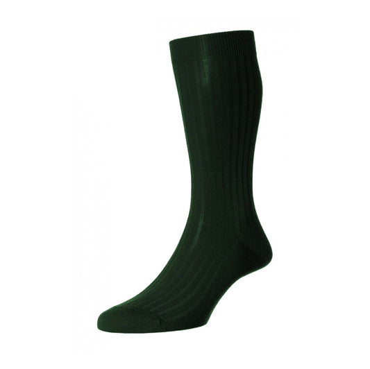 Pantherella - Racing Green Laburnum wool - Brund