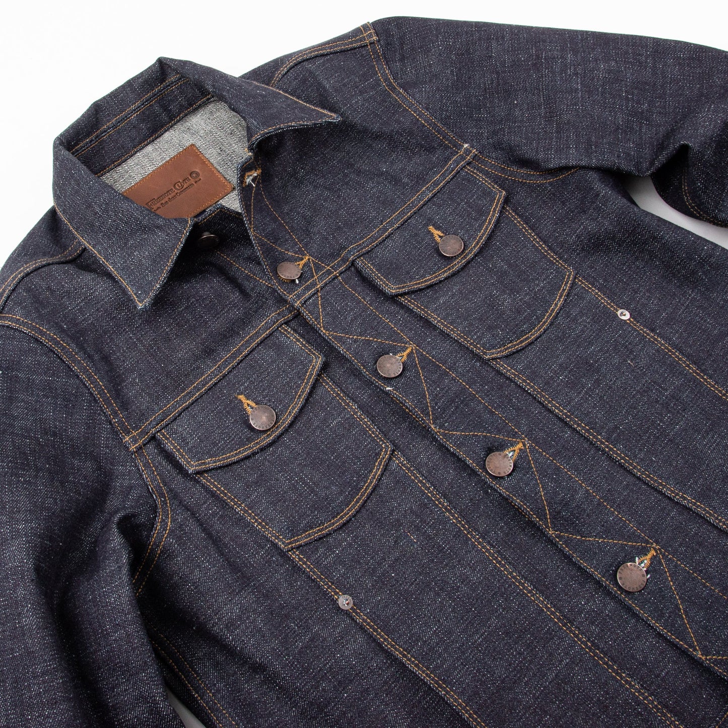 Freenote - Denim Jacket 17oz Blue Slub