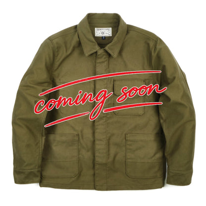 Freenote - CC-1 Chore Coat Moleskin Olive