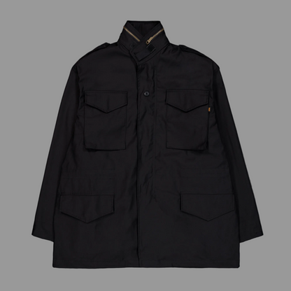 Alpha - M65 Heritage Field Jacket Black Removable Liner