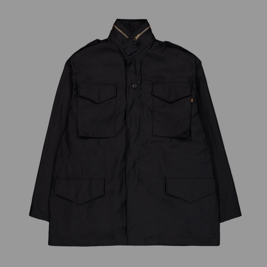 Alpha - M65 Heritage Field Jacket Black Removable Liner