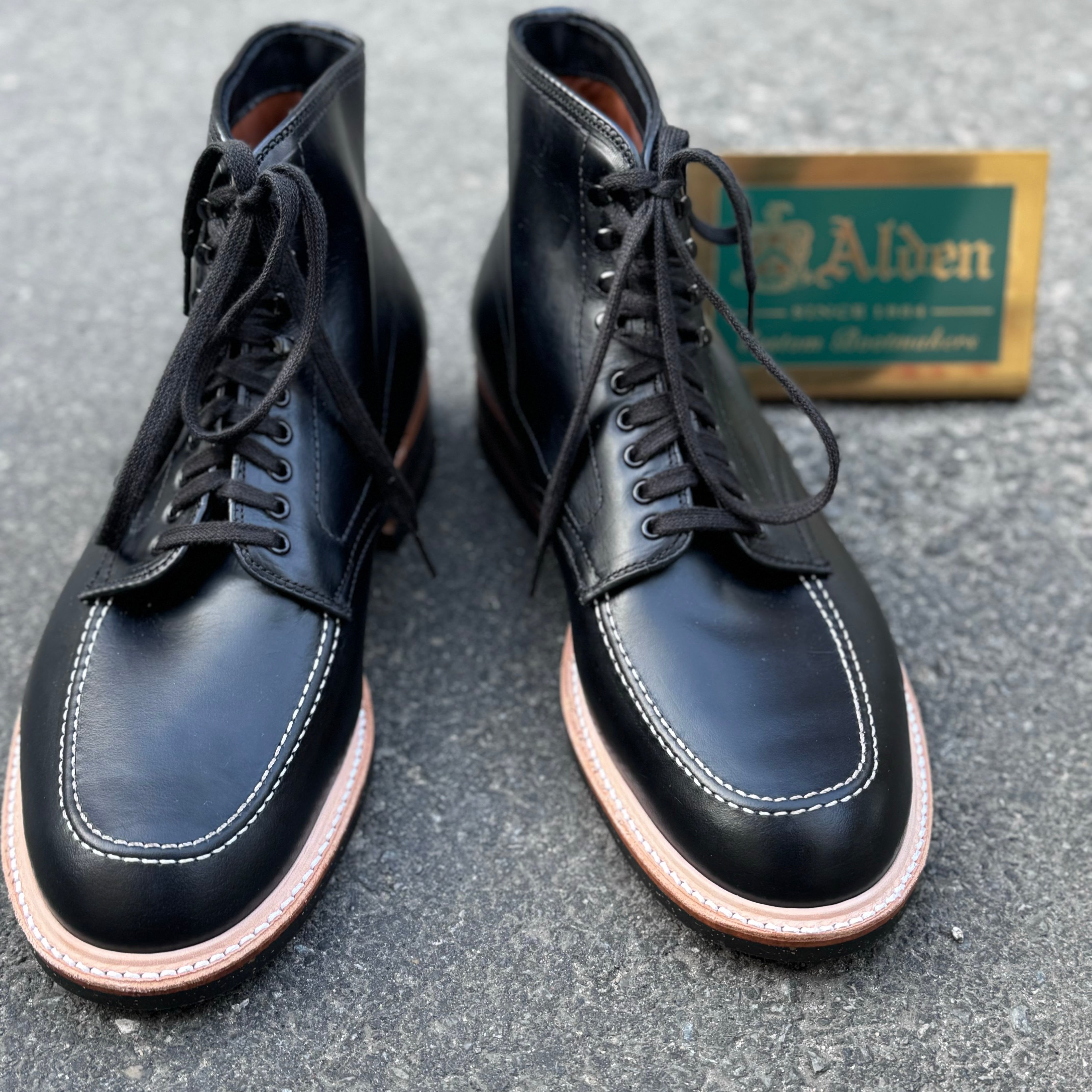 ALDEN Indy Boot 401 Black Chromexcel Brund