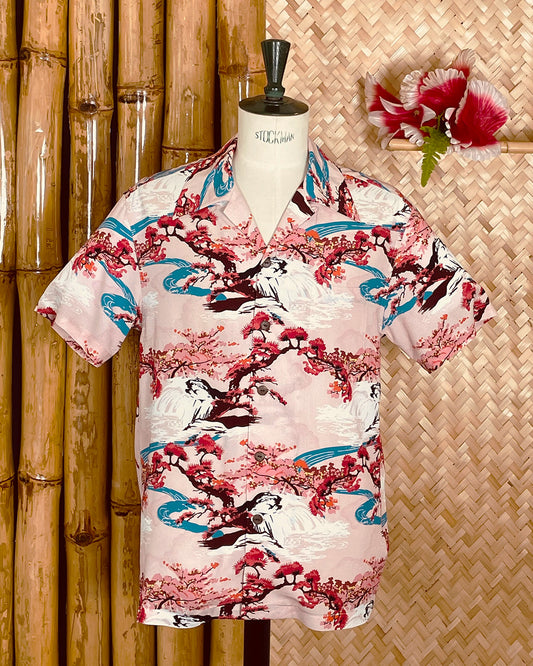Micky Oye - Aloha Shirt Wailani Rose
