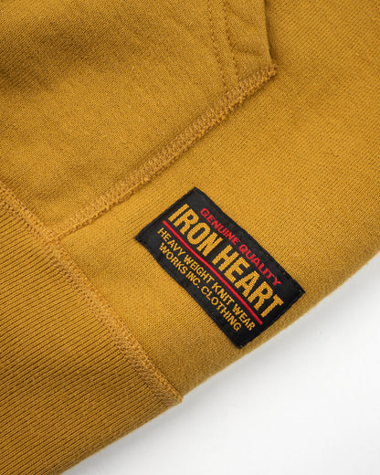 Iron Heart - Ihsw-10 Ultra Heavy Zip Hoodie Mustard