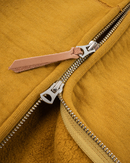 Iron Heart - Ihsw-10 Ultra Heavy Zip Hoodie Mustard
