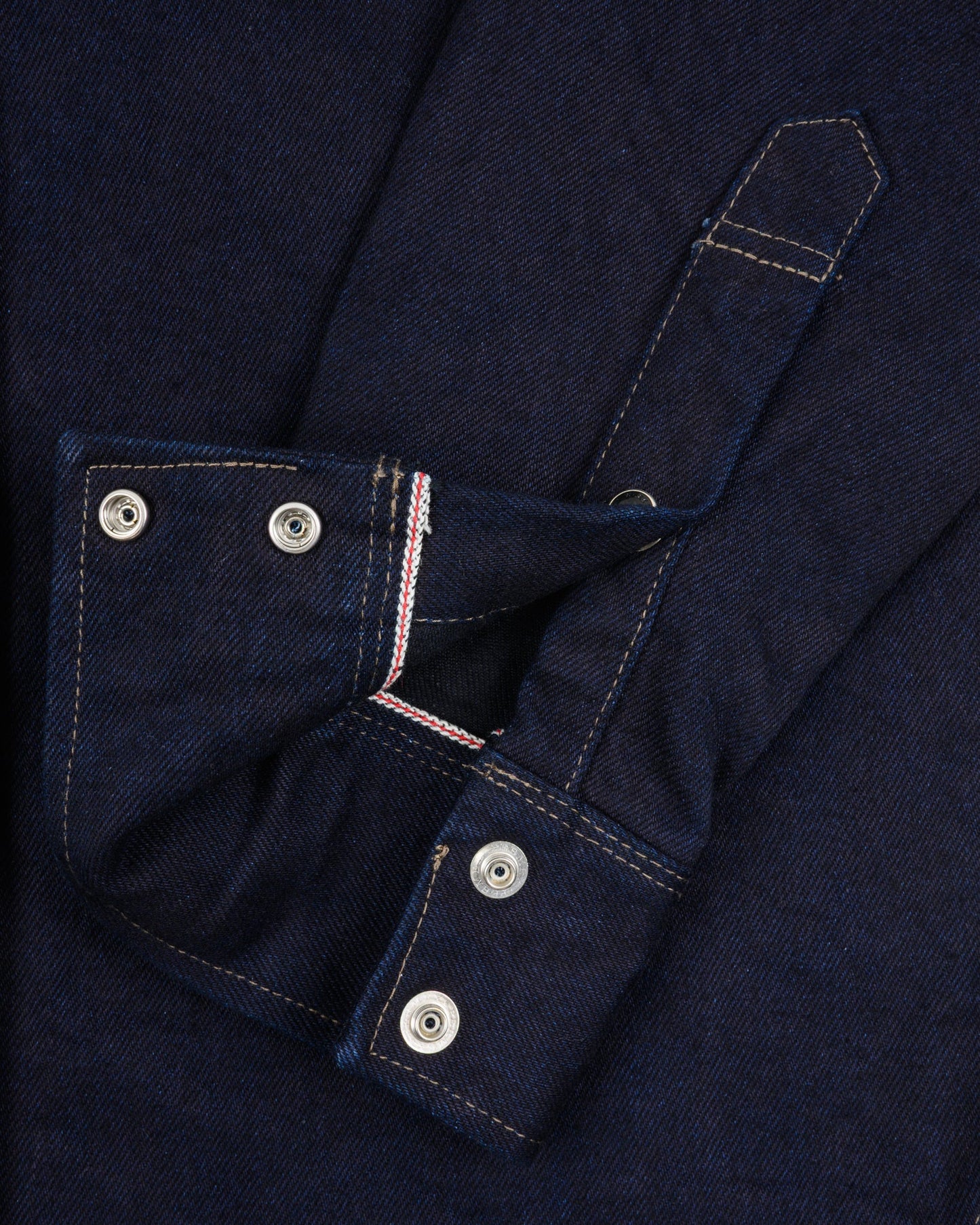Iron Heart - IHSH-295 IB 14oz Western Shirt - Indigo/Black