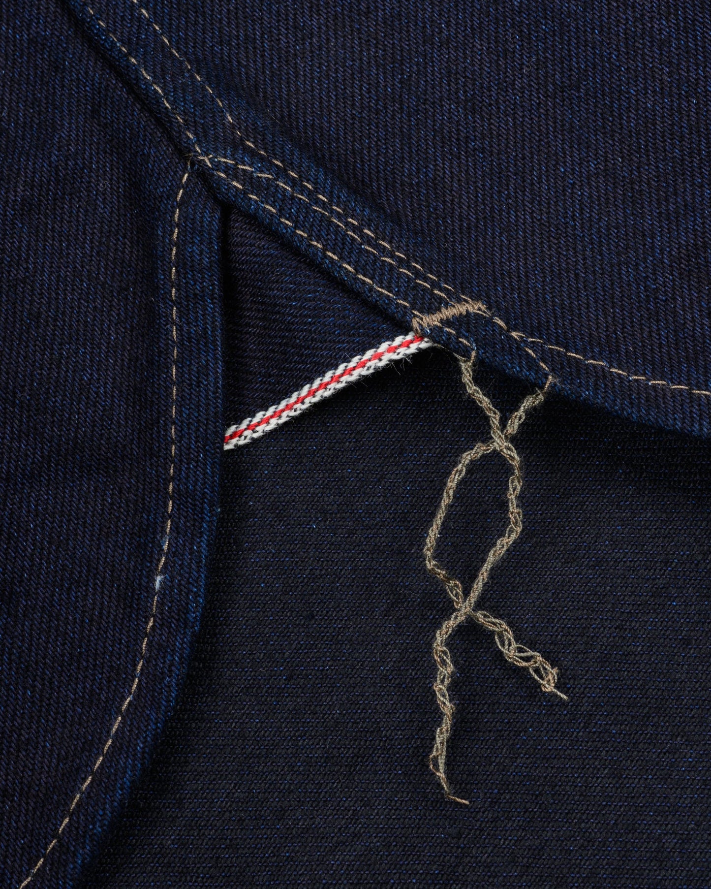 Iron Heart - IHSH-295 IB 14oz Western Shirt - Indigo/Black
