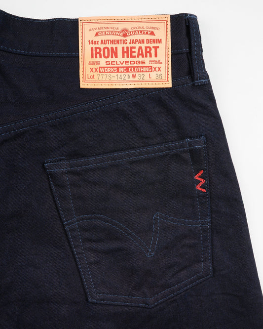 Iron Heart - 777S-142IB 14oz Indigo/Black