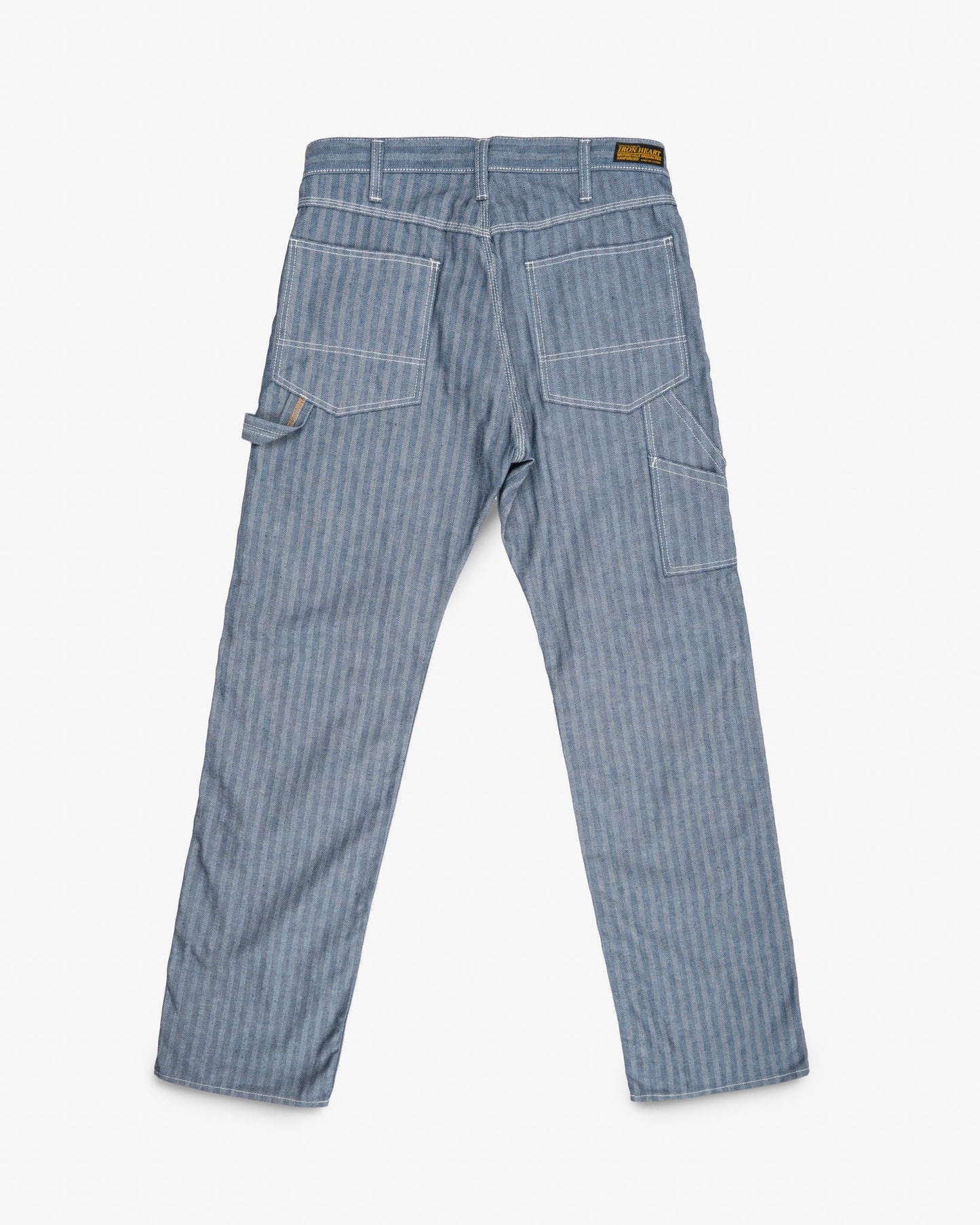 Iron Heart - IH-830Herringbone Painter’s Pants - Indigo
